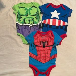 Super Hero onesies